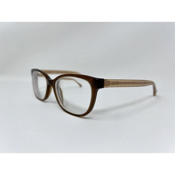 Coach Eyeglasses HC 6072 5328 Brown Glitter Frames 52 [] 17 135 - Picture 1 of 13